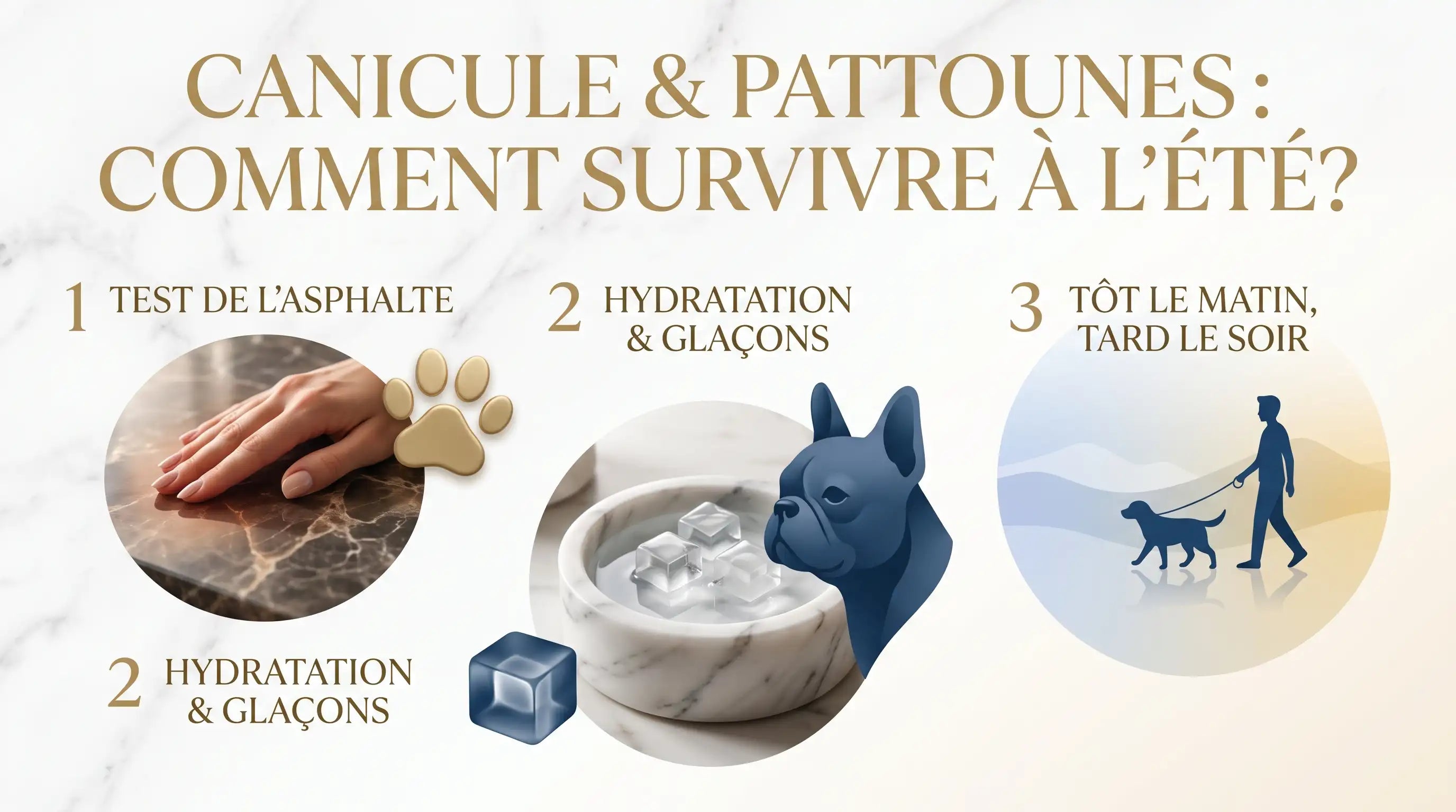 CANICULE & PATTOUNES : COMMENT SURVIVRE À L'ÉTÉ ?