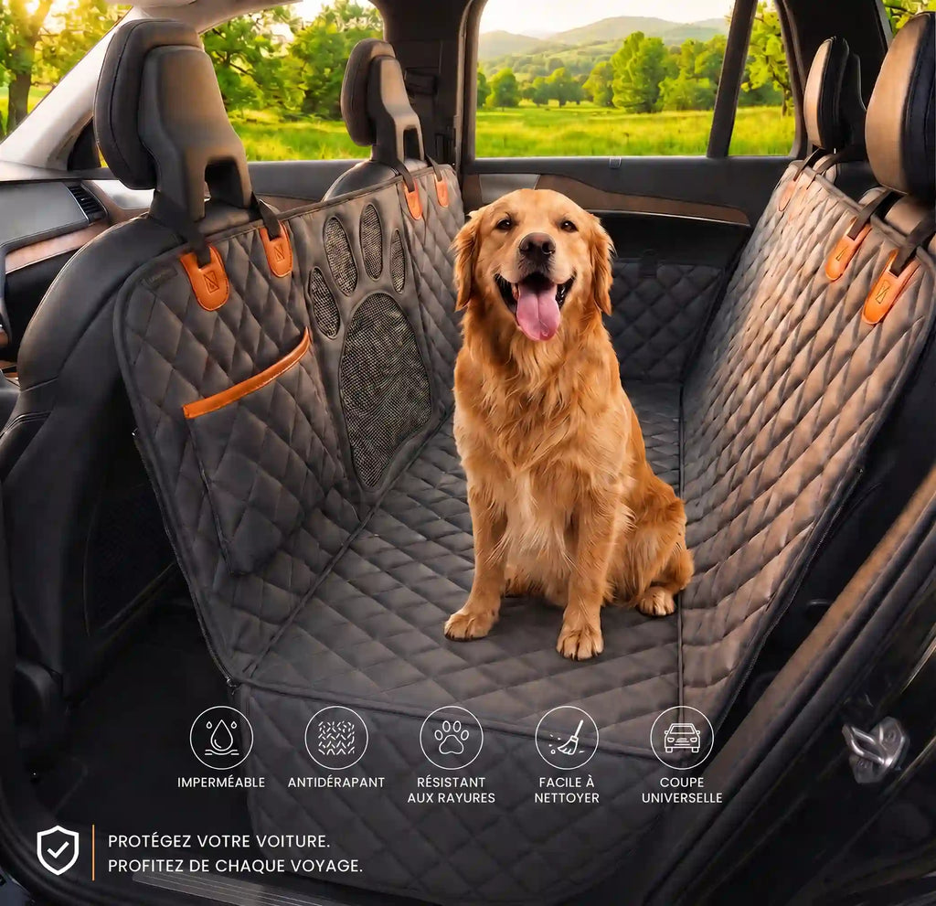 Housse de Voiture pour Chien – Protection Intégrale & Imperméable